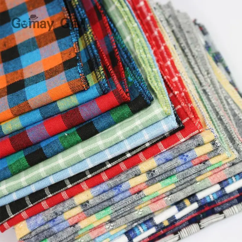 Мужской квадратный платок в клетку 23 х23 см|pocket square handkerchief|men pocket squares handkerchiefplaid hanky |
