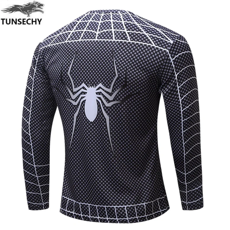 Мужские быстросохнущие футболки с принтом футболка длинным рукавом брендовая