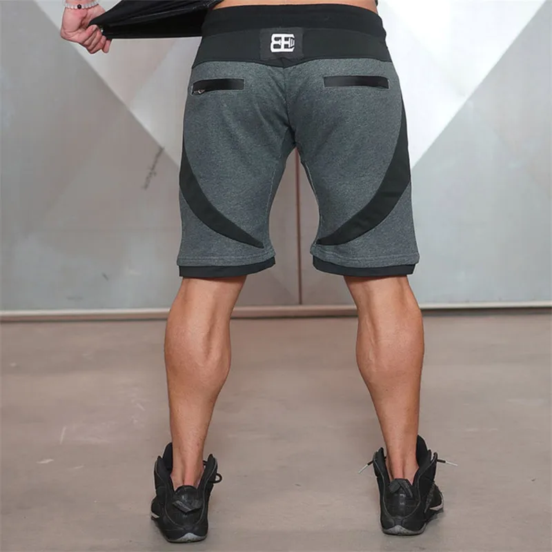 Мужские шорты Для мужчин короткие брюки 2018 Повседневное до середины икры Длина