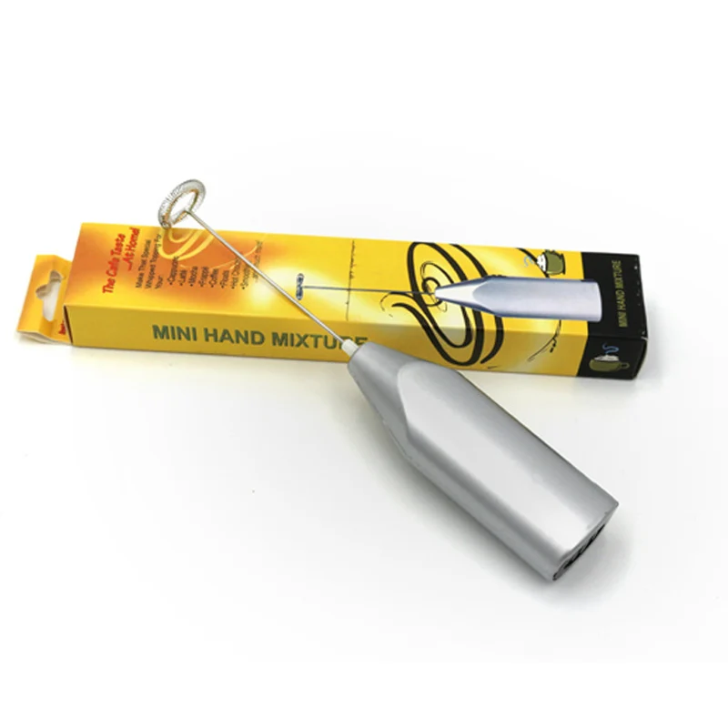 

Battery Mini Milk Frothers Multi-color Optional Cooking Tool Easy To Use Handheld Egg Beater And Milk Foamer