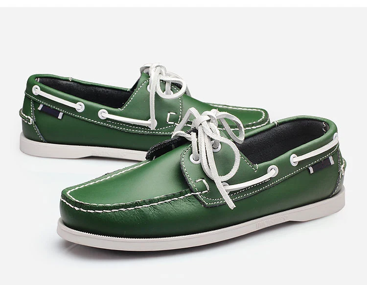 Zapatos De Barco/мужские лоферы без шнуровки; повседневная мужская обувь для плаванья; мужские водонепроницаемые мокасины из натуральной кожи; 3#15/15D50