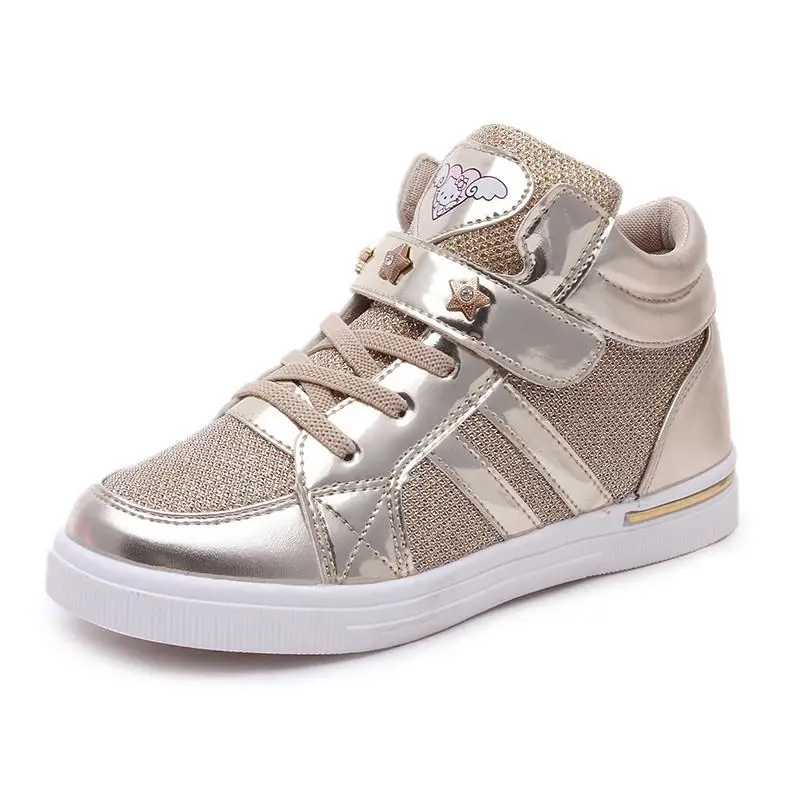 Модные Повседневные детские кроссовки для девочек Размер 27-36 удобные спортивные