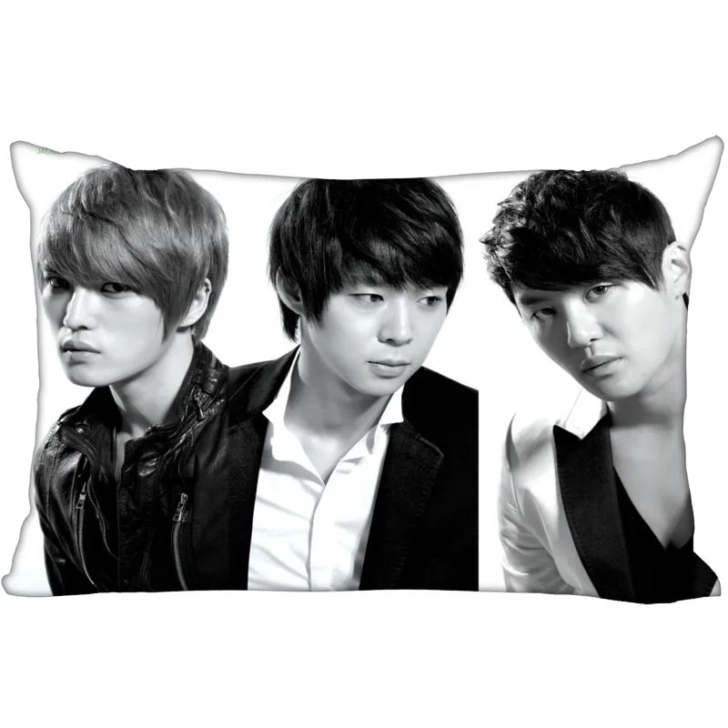 9 Новое поступление KPOP star на заказ JYJ напечатанная атласная наволочка индивидуальный логотип две стороны больше размер 35x45 см, 40x60 см, 50x75 см - Цвет: 9