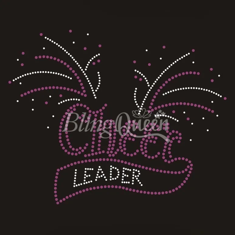 BlingQueen 25 шт./лот Cheer Leader термоклейкие украшения со стразами | Дом и сад