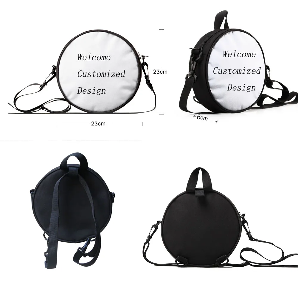 Jackherelook Прохладный Galaxy круглая сумка женская мальчики девочки школьные Crossbody мини