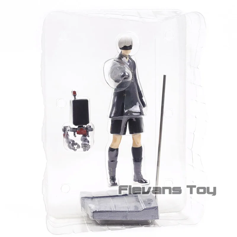 9s no box НИР автоматов YoRHa № 2 Тип B 2B/№ 9 Тип S 9S ПВХ фигурка коллекционная игрушка НИР модель Фигурка - Цвет: 9s no box