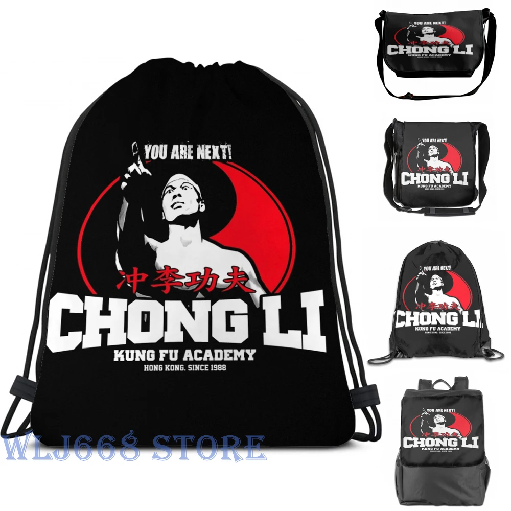 Женские сумки через плечо с забавным принтом BOLO YEUNG BLOODSPORT CHONG LI KUNG FU ACADEMY YOU ARE NEXT