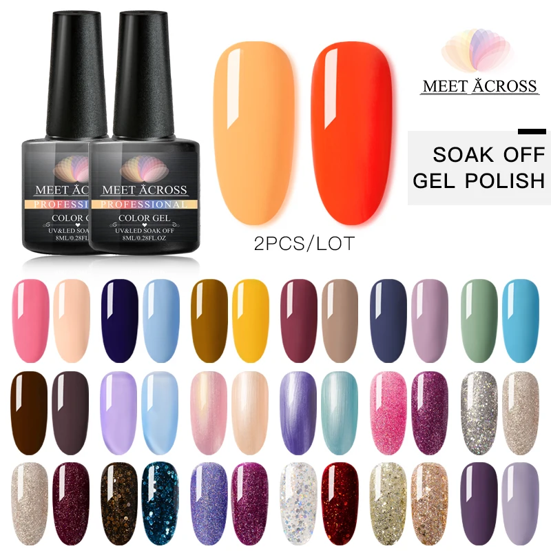 Набор гибридных гель-лаков для ногтей 8 мл | Красота и здоровье