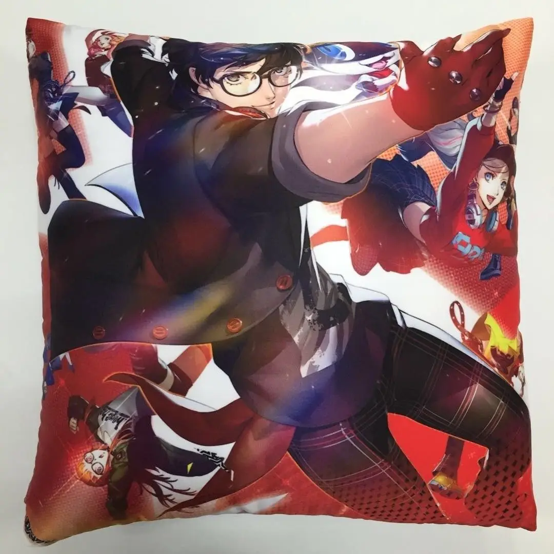 Shin Megami Tensei Persona 5 чехол с двухсторонней подушкой s обнимающая Подушка Чехол для Otaku