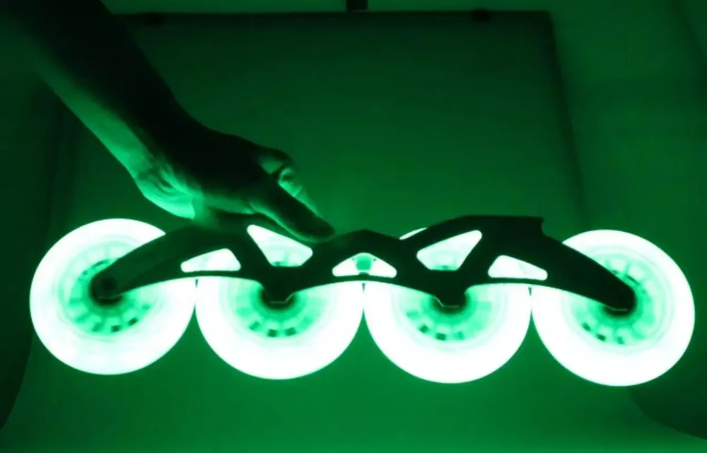 Светодиодная вспышка колесо для скоростного скейта 8 шт./лот 100% оригинал 90A 90 100 110