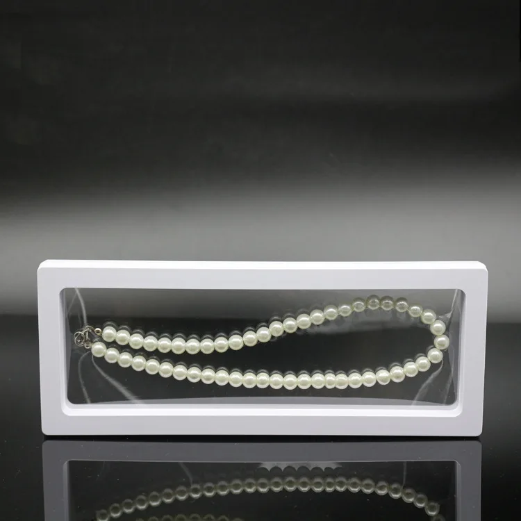 New Transparent PET Membrane Jewelry Display Stand Holder for Ring Earrings Pendant Gem Stones Packaging Box 9*9cm Sieraden Case | Украшения