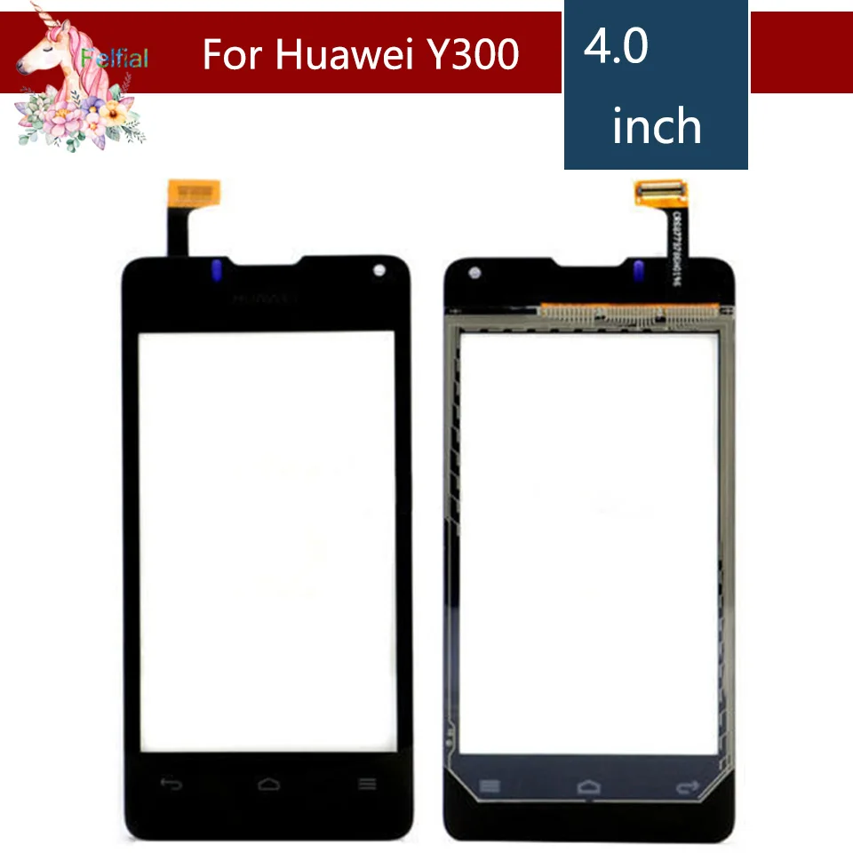 4 0 &quotдля huawei Ascend Y300 U8833 ЖК дисплей Сенсорный экран планшета Сенсор внешний Стекло