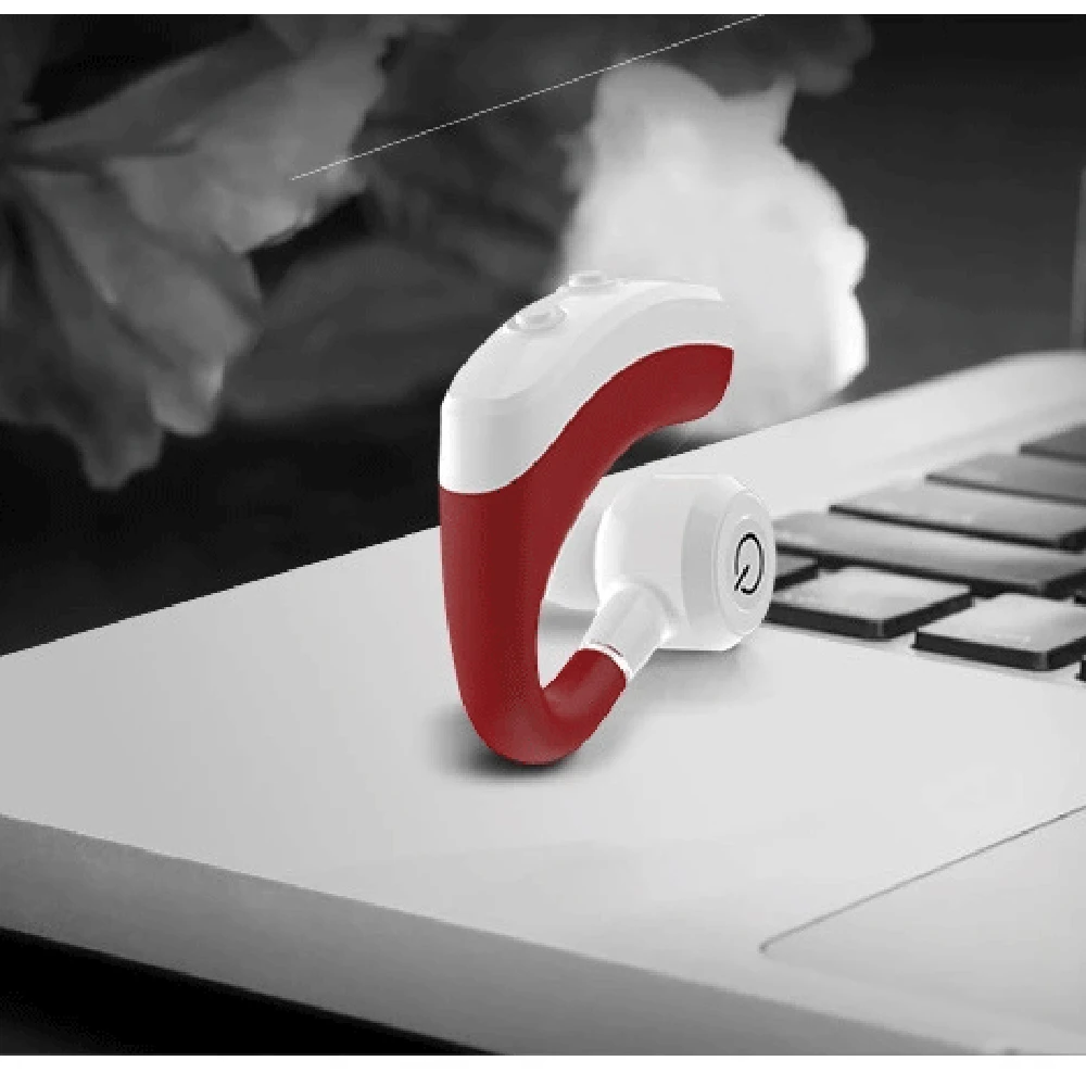 Новинка 2019 Беспроводные наушники с крючком для автомобиля Bluetooth микрофоном