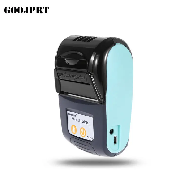 Компактный портативный bluetooth-принтер GOOJPRT PT210 58 мм для системы pos | Компьютеры и