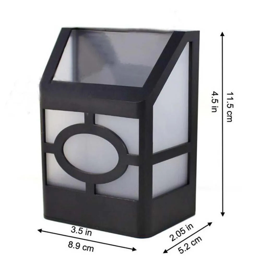 Настенное крепление на солнечной батарее светодиодный светильник садовый путь