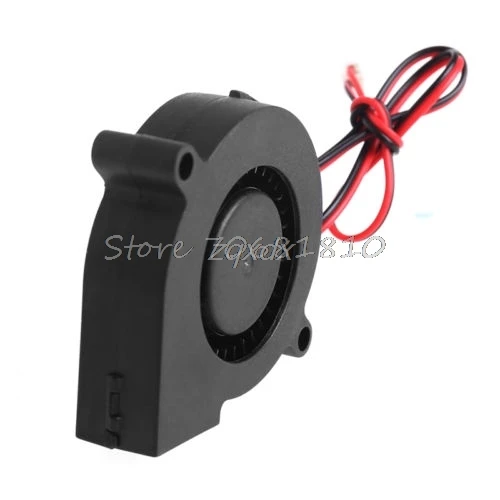 50 мм x 15 DC 12V 0.14A 2-контактный компьютер PC рукав-подшипник вентилятор охлаждения 5015