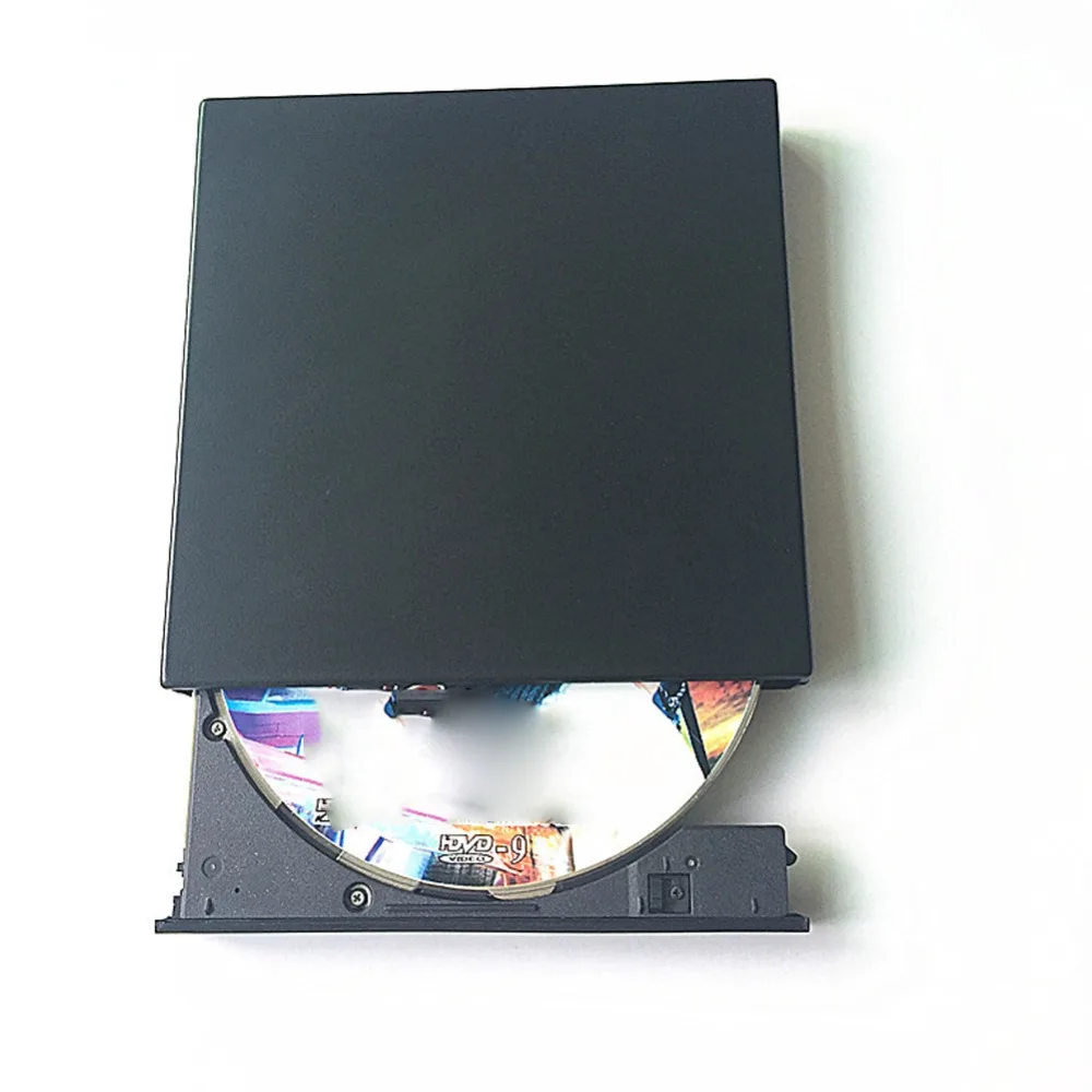 Внешний DVD rom Оптический привод USB 2 0 CD/DVD CD RW плеер горелка тонкий портативный