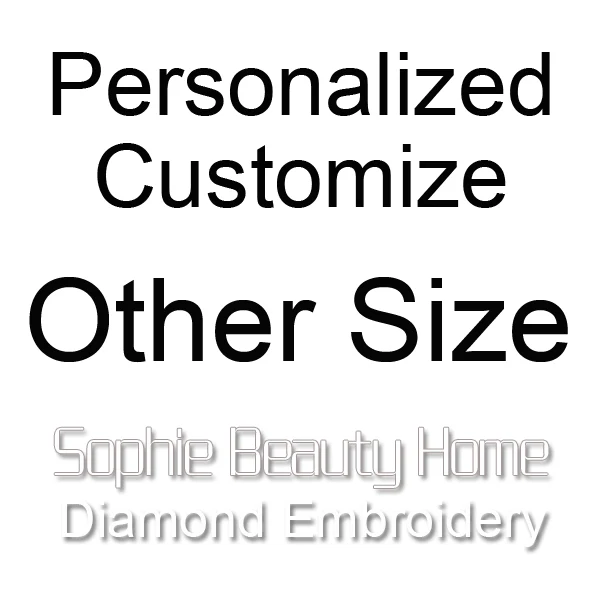 Other Size Sophie beauty, для дома, индивидуальное изготовление, сделай сам, Алмазная мозаика, вышивка, стразы, рукоделие, картина, Набор для вышивки крестиком - Цвет: Other Size