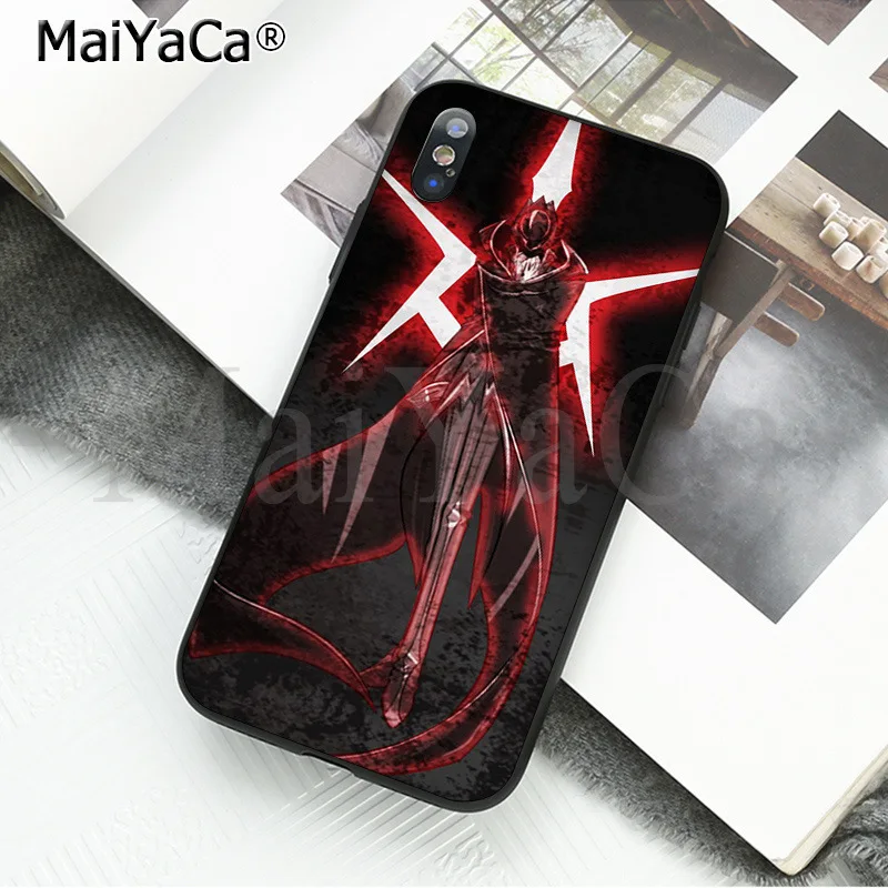 A14 MaiYaCa код Geass Coque Оболочка Чехол для телефона для iPhone X XS MAX 6 6S 7 7plus 8 8Plus 5 5S XR - Цвет: A14