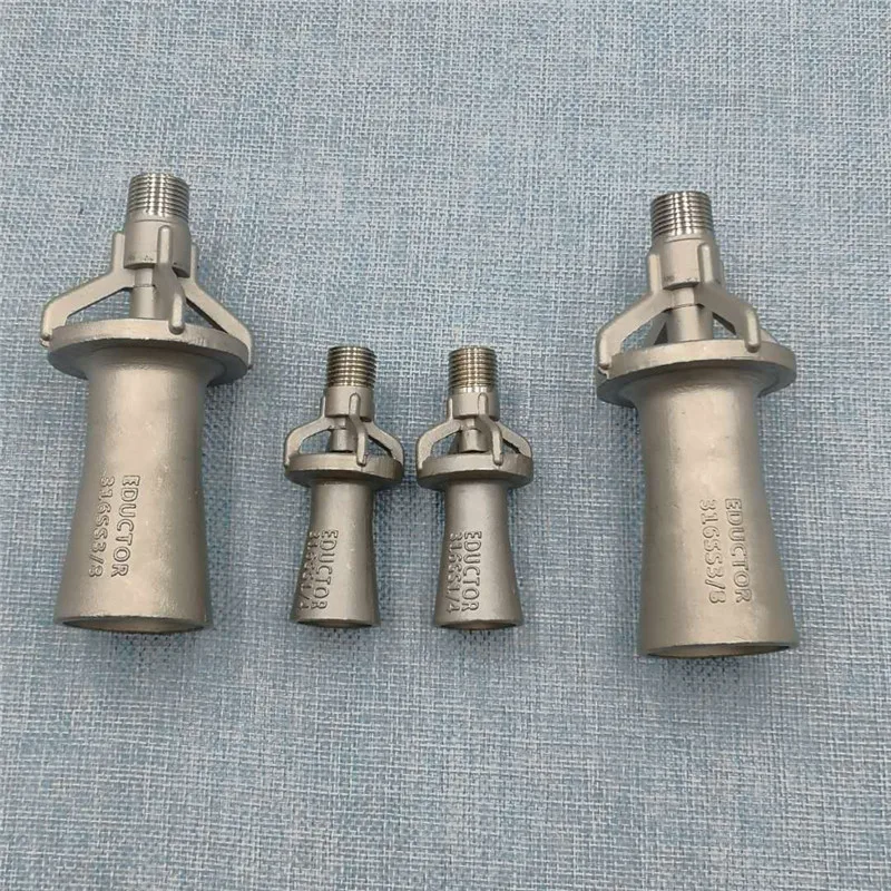 Промышленное образовательное сопло venturi educotor jet 1/4 дюйма 3/8 1/2 1 дюйм 3/4 размер