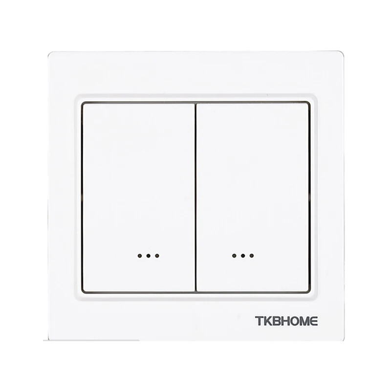 TKB home Z Wave plus двойной переключатель вкл/выкл TZ56D EU868.42MHz розетка для управления