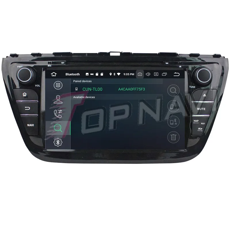 TOPNAVI 8 ''Android 1 авто радио тюнер для Suzuki SX4 2014 S Крест автомобилей Bluetooth Wi Fi 3g DVD