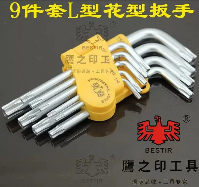 9 шт. ключи torx T10 T15 T20 T25 T27 T30 T40 T45 T50 NO.94208 бесплатная доставка|wrench set|torx wrench settorx |