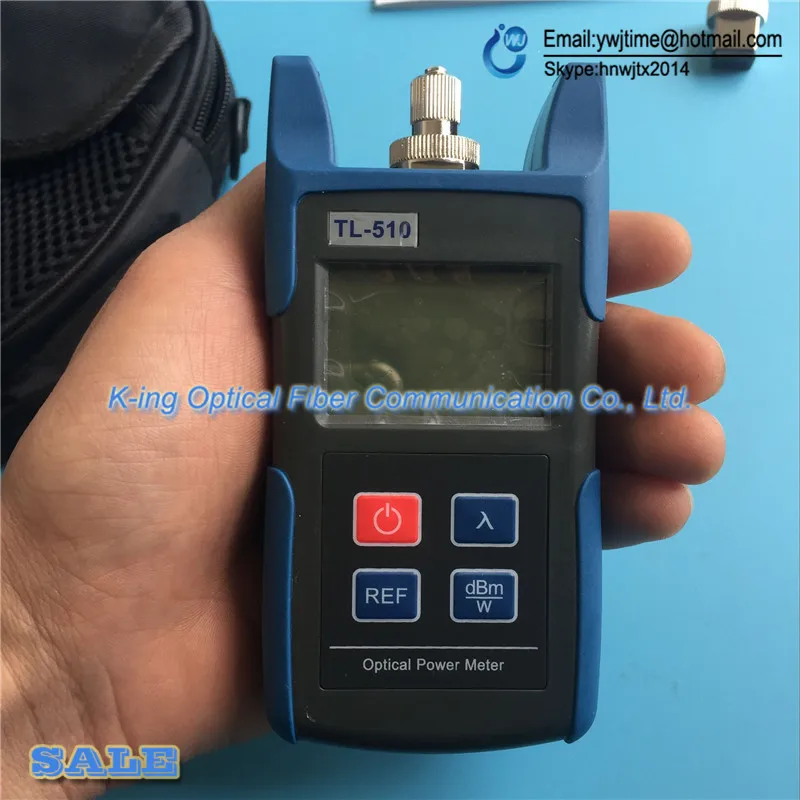 Волоконно оптический Мощность метр TL 510C/TL510 волоконно кабель тестер 50dBm ~ + 26dBm 70 10dBm