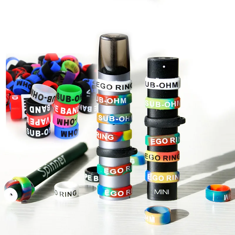 Lovekeke 13*7 мм vapeband украшение анти-осень Противоскользящий Ремешок Крышка для электронной сигареты relx juu vtv spinner mt phix Малый