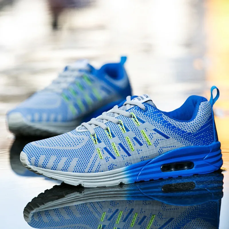 KIEEUN 2018 air flyknit max мужская спортивная обувь для бега пара дышащая мягкая легкая