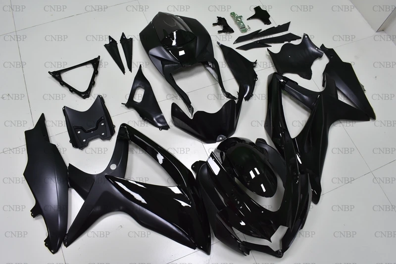 GSXR 600 2008 2010 K8 комплекты обтекателей GSX R600 08 10 Набор для всего тела 750 черный