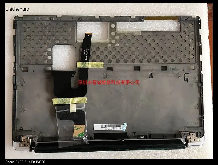 Для SONY VAIO SVF14N13 SVF14N Fit14A Flip series 14 &quotноутбук Серебряная задняя крышка 3LFI2SCN040 со