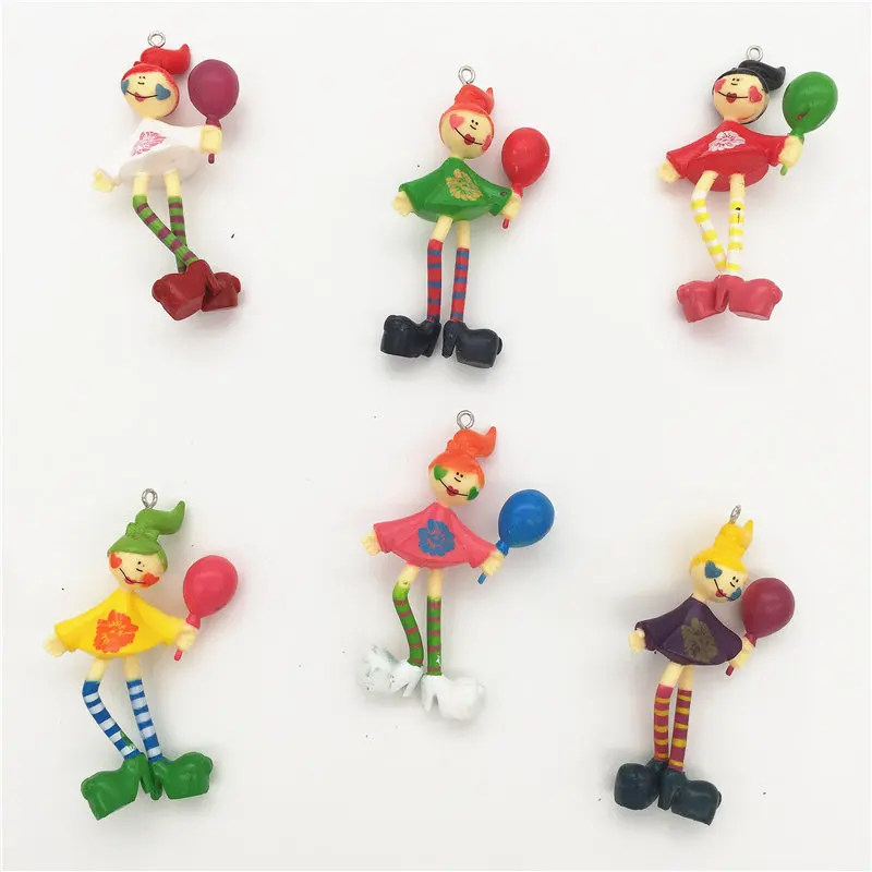Set10-100pcs смолы 3D фильмы персонажи мультфильмов мультфильм смешанных цветов смола