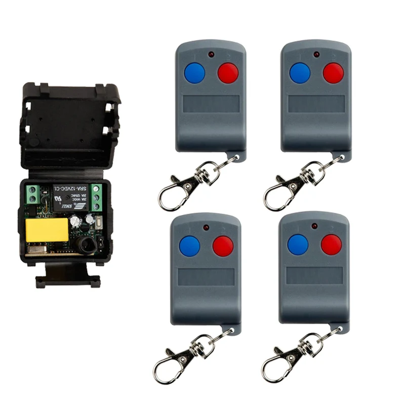 

AC 220V 1CH Channels 1CH RF Wireless Remote Control Switch System,315/433 MHz Transmitter and Receiver/Garage Doors/ lamp