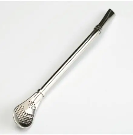 Straw Silver Коктейльное стекло, креативное, нержавеющая сталь, серебро, розовое золото, коктейльное, сок, напиток, шампанское, ананас, вечерние, барная посуда, кухонные инструменты - Цвет: Straw Silver