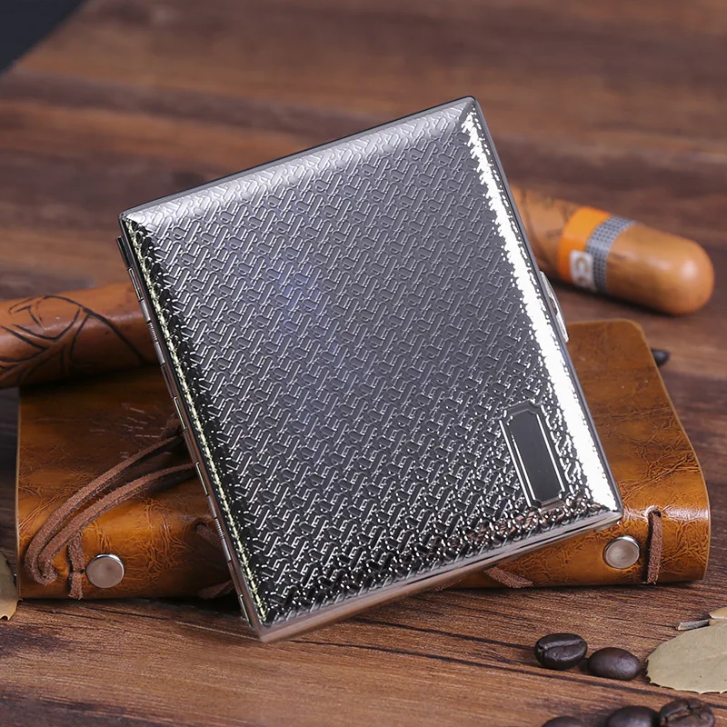 Металлическая сигаретная коробка Etuis для сигарет Sigarettenkoker 20 шт. | Дом и сад