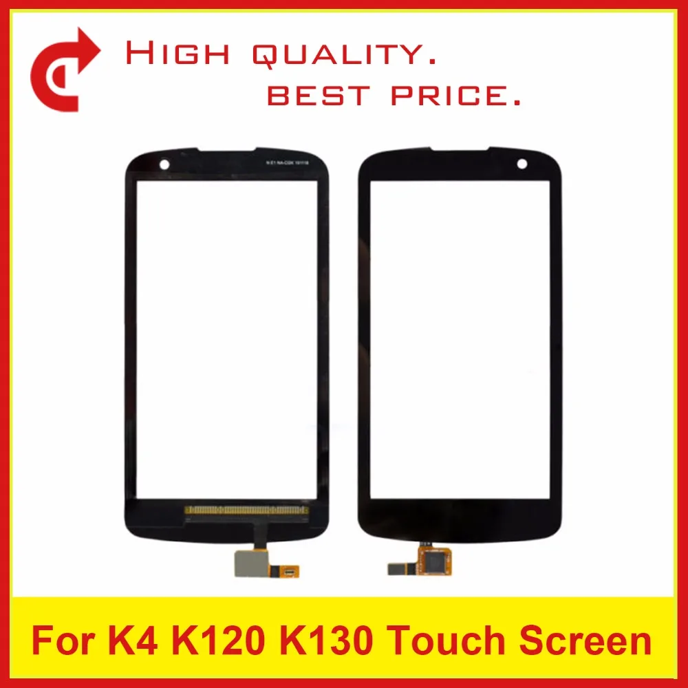 Высококачественный 4 5 &quotдля LG K4 K120 K120E K121 K130 K130E дигитайзер внешнее стекло