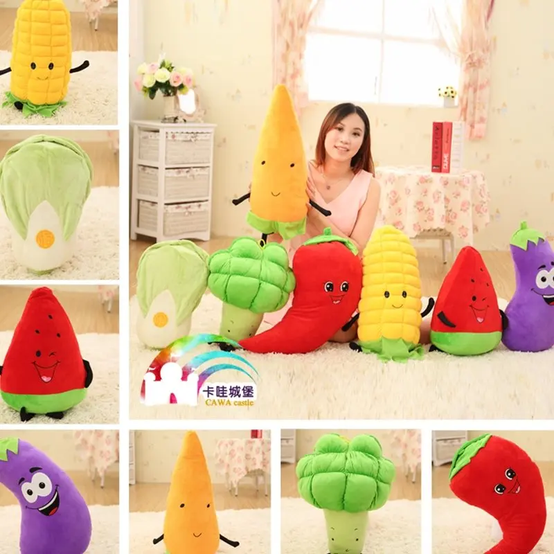 Новые Овощи водный сад кукуруза брокколи арбузная капуста плюшевая морковка