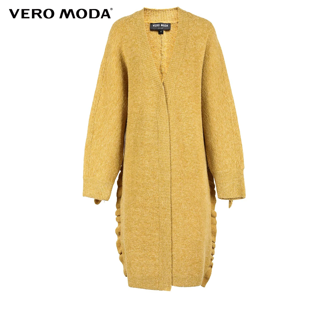 Vero Moda Раффлед украшения длинный вязаный кардиган Болеро | 318325502