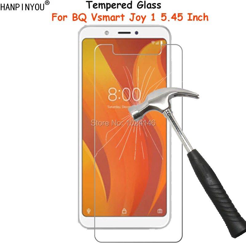 Для BQ Vsmart Joy 1 Joy1 5 45 &quotпрозрачное твердое закаленное стекло Защита для экрана