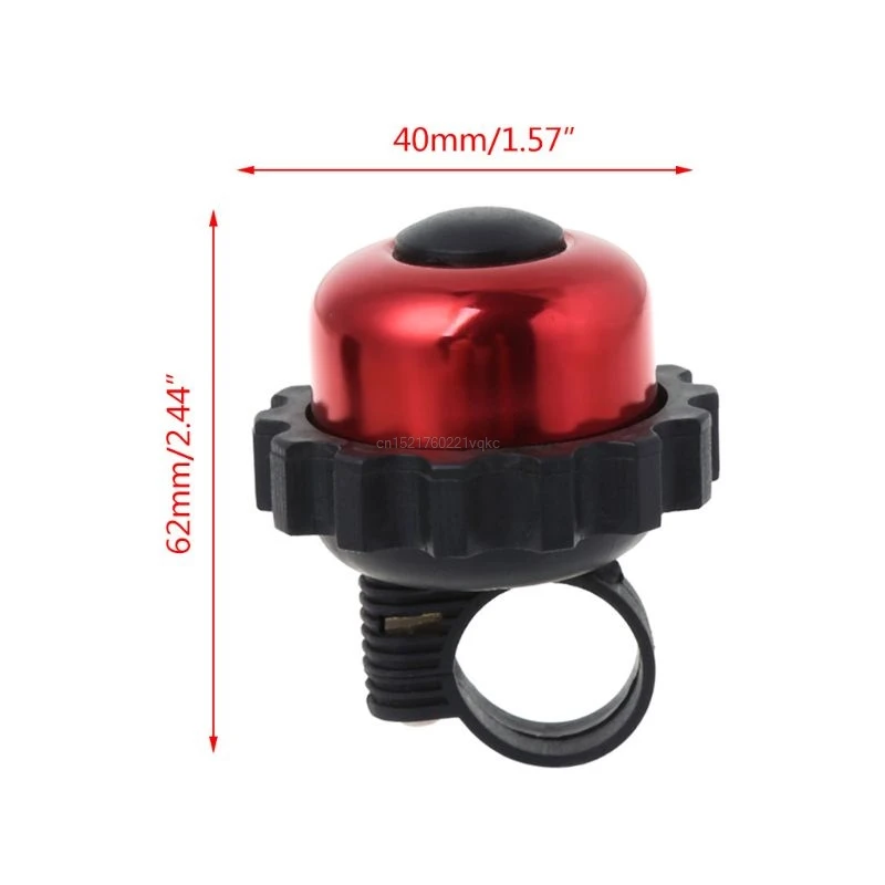 

Bicycle Bell Rotation Gear Aluminum Alloy Horn Safety Alarm Cycling Bike Sound