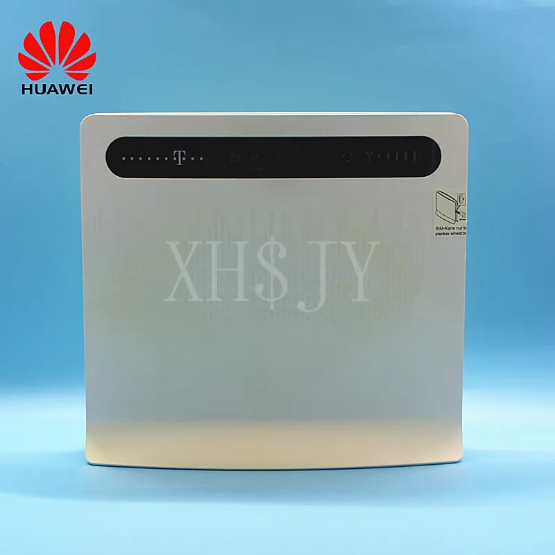 Разблокированный используемый huawei беспроводной маршрутизатор B593 B593s-12 B593u-12 с антенной 4G LTE WiFi точка доступа маршрутизатор с sim-картой PK B315 E5186