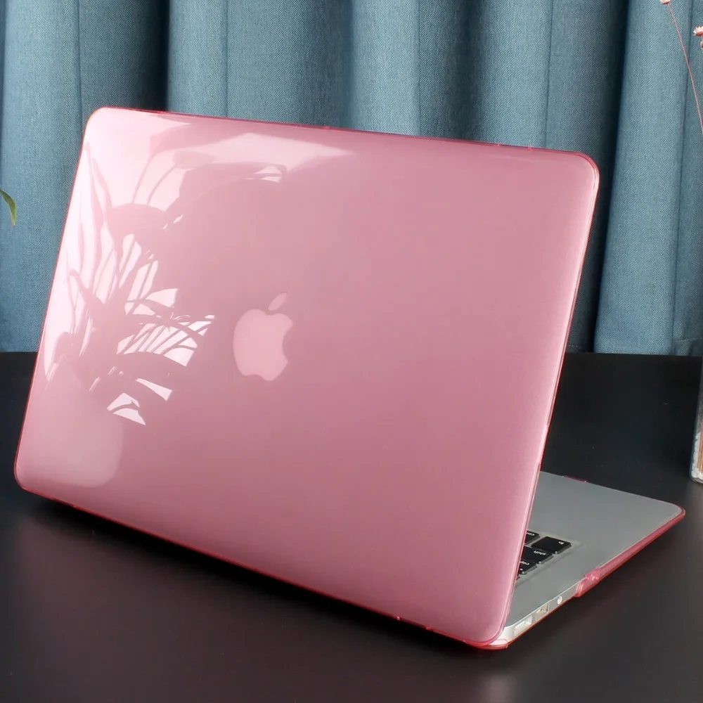 Crystal Clear чехол для Macbook Air Pro retina 11 12 13 15 дюймов Touch Bar сумка-чехол для ноутбука для macbook Air 13 A1932 A1989