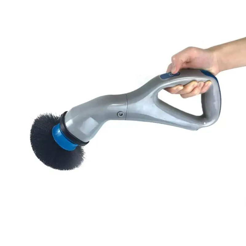 4 шт. Беспроводная электрическая щетка для чистки мышц урагана с насадками щеткой