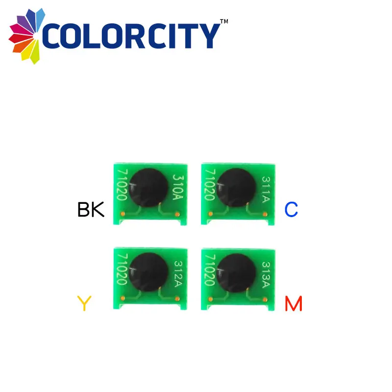 3 комплекта CE310A CE311A CE312A CE313A картридж чип для HP laserJet 126A CP 1025 CP1025 CP1025nw Pro 100 MFP M175 M275