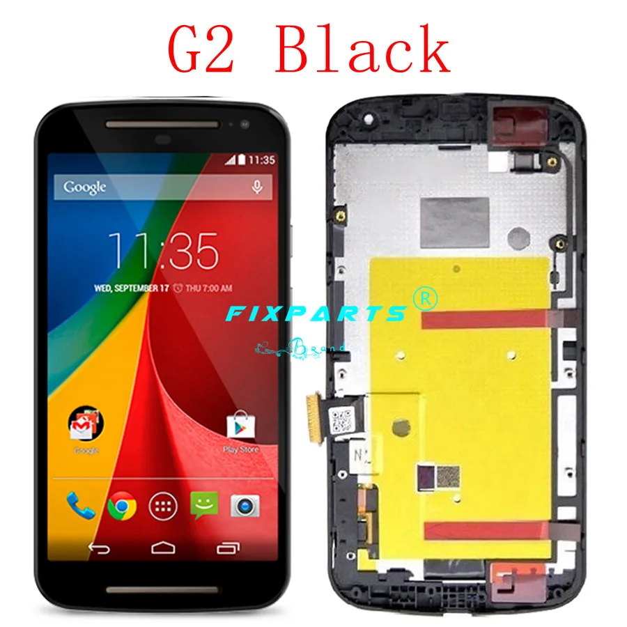 G2 ЖК-дисплей для Motorola G2 Moto G3 Дисплей G 3rd Gen ЖК-дисплей XT1544 XT1550 XT1540 XT1541 XT1543 Сенсорный экран планшета G 2nd XT106 - Цвет: G2
