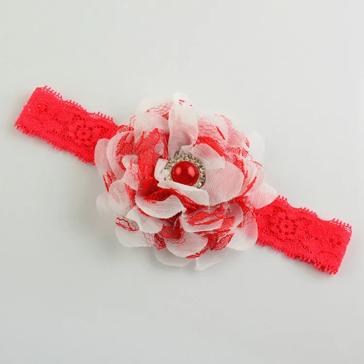 Детская шифоновая повязка на голову 16 цветов 48 шт./лот|lace headband|headbands for girlsdesigner headband
