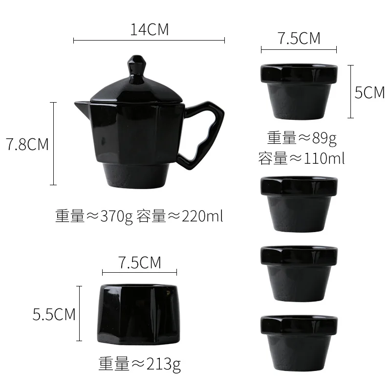 Black Кофеварка итальянский топ Moka Espresso Cafeteira Expresso Percolator с 4 чашками кофеварка для приготовления кофе на плите - Цвет: Black