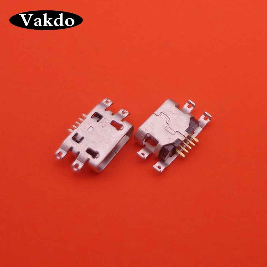 10 шт./лот micro mini usb зарядный разъем штекер для док-станции запасные части Sony Xperia XA
