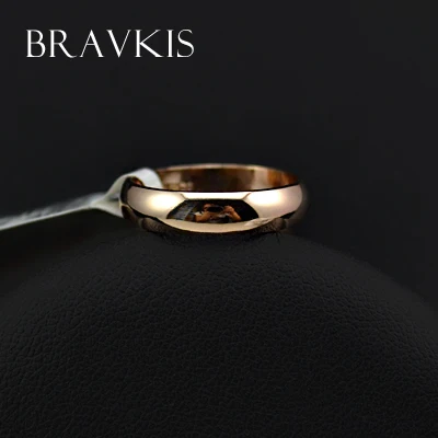 Простой простой обручальный браслет BRAVEKISS обручальные кольца для ее и его